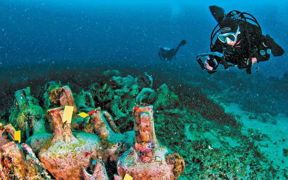 Dive into History at the Underwater Archeological Museum in the Northern Sporades!