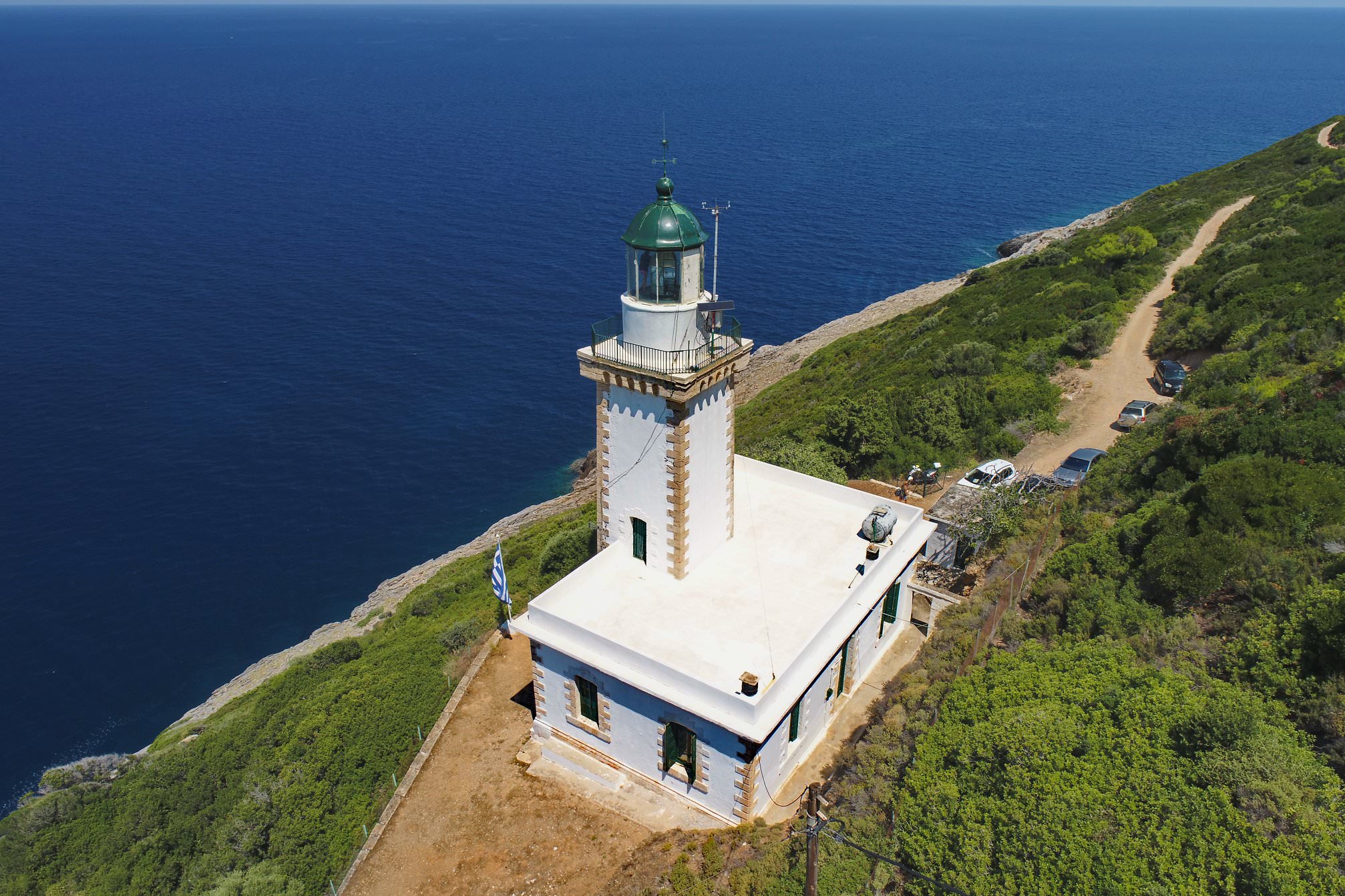 Skopelos Gape Gourouni Faros Lighthouse Gourouni