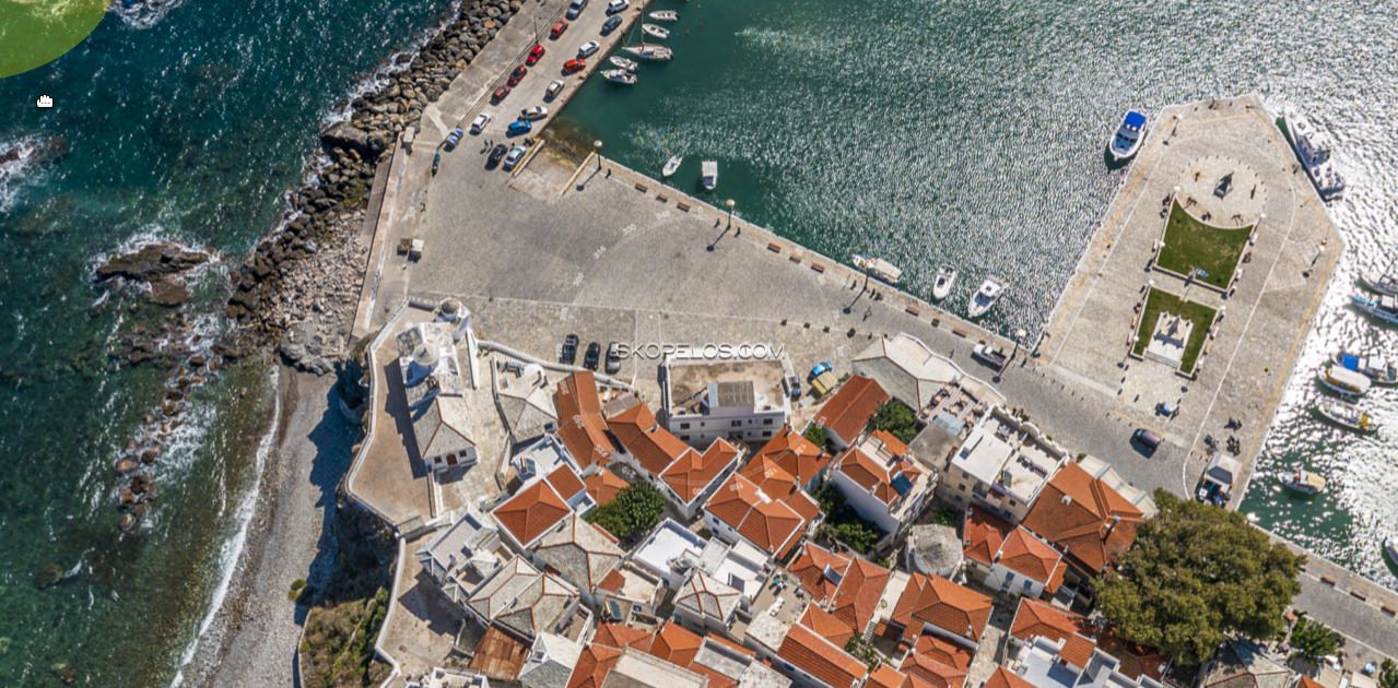 Skopelos Chora Town Panoramic Mamma Mia Island Best Greek Islands For Holidays
