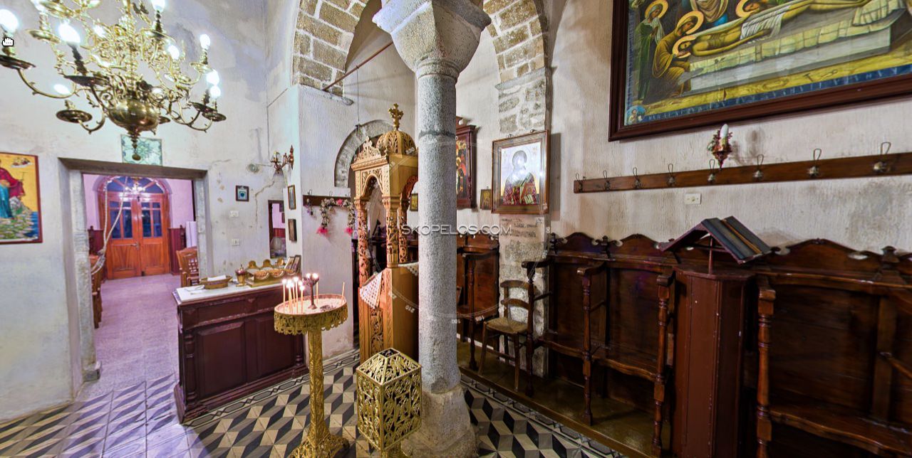 Skopelos Church Panagitsa Interior Town