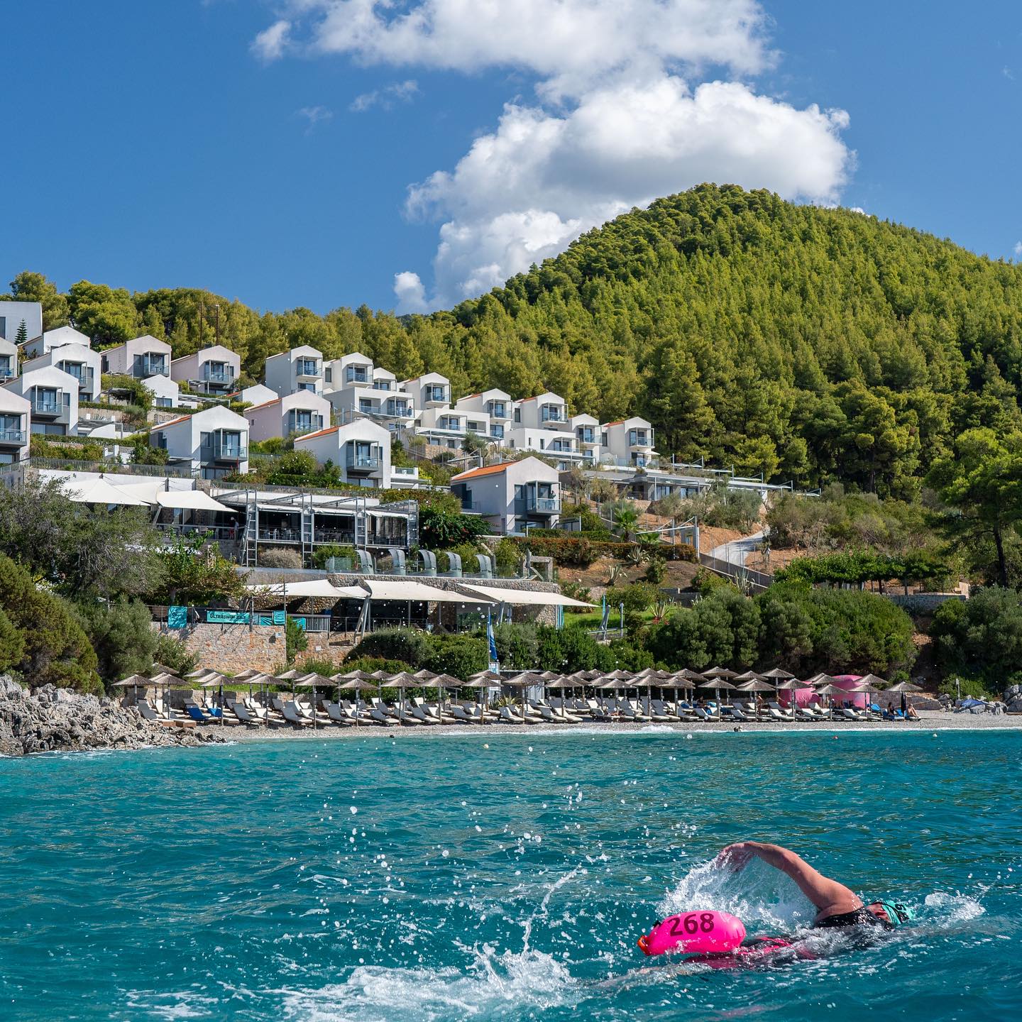 UltraSwim 33.3: Epic Open Water Marathon in Skopelos