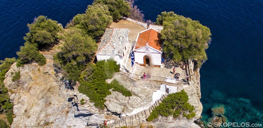 Skopelos Beaches Agios Ioannis, Mamma Mia Church, Getting To