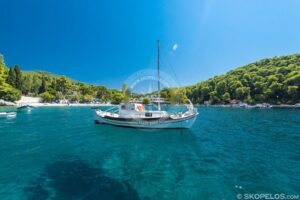 Skopelos Agnontas Beach Seaview Photo