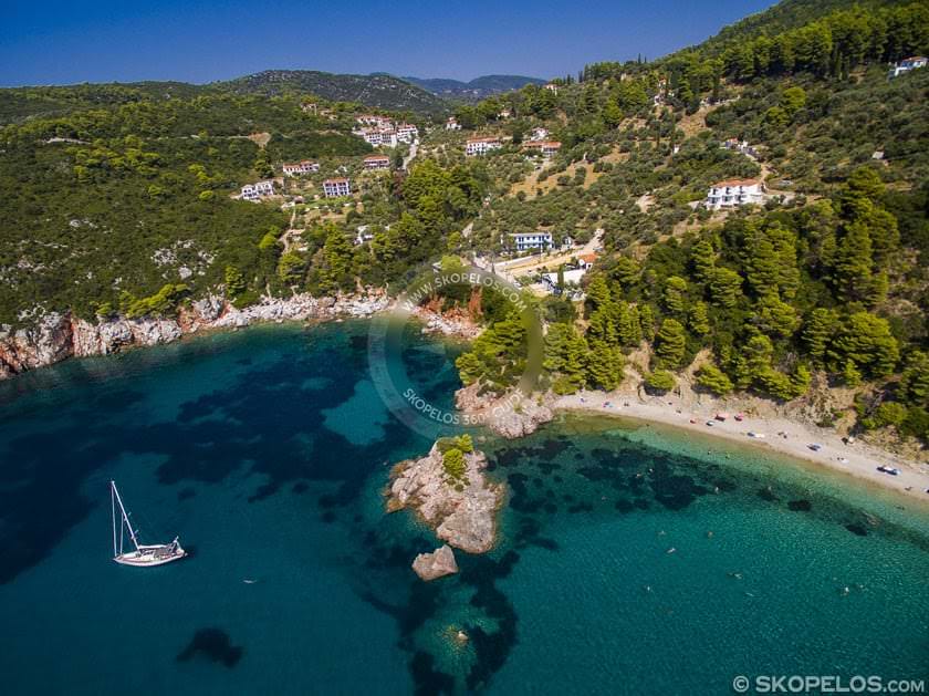Stafilos beach