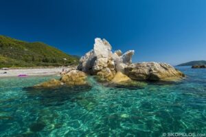 Αρμενόπετρα Παραλία Σκόπελος, Παραλίες Αρμενόπετρα, Παραλία Αρμενόπετρα, Σποράδες, Αιγαίο Ελλάδα, Mamma Mia Island