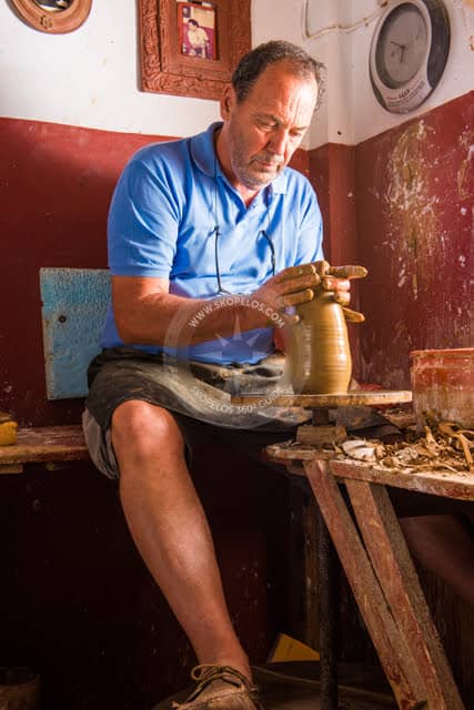 Nikos Rodios Skopelos, Pottery Artists