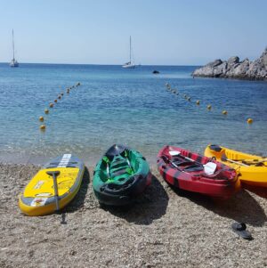 Skopelos Bayond Watersports Sup Canoe Skiing Recreation