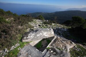 Skopelos Sentoukia, Graves, Archeological Sights, Sightseeings, Sentoukia Tombs, Karia Mountain, Greece