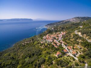 Skopelos Villages Palio Klima Aerial Photo