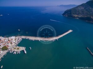Sporades Islands, Skopelos Town, Chora Of Village, Traditional Settlement