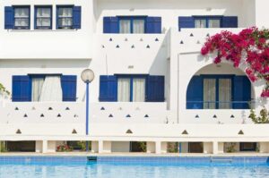 Skopelos Sunrise Village Hotel, Hotels Sunrise Village, Accommodation, Chora, Town, Port, Sporades, Greece